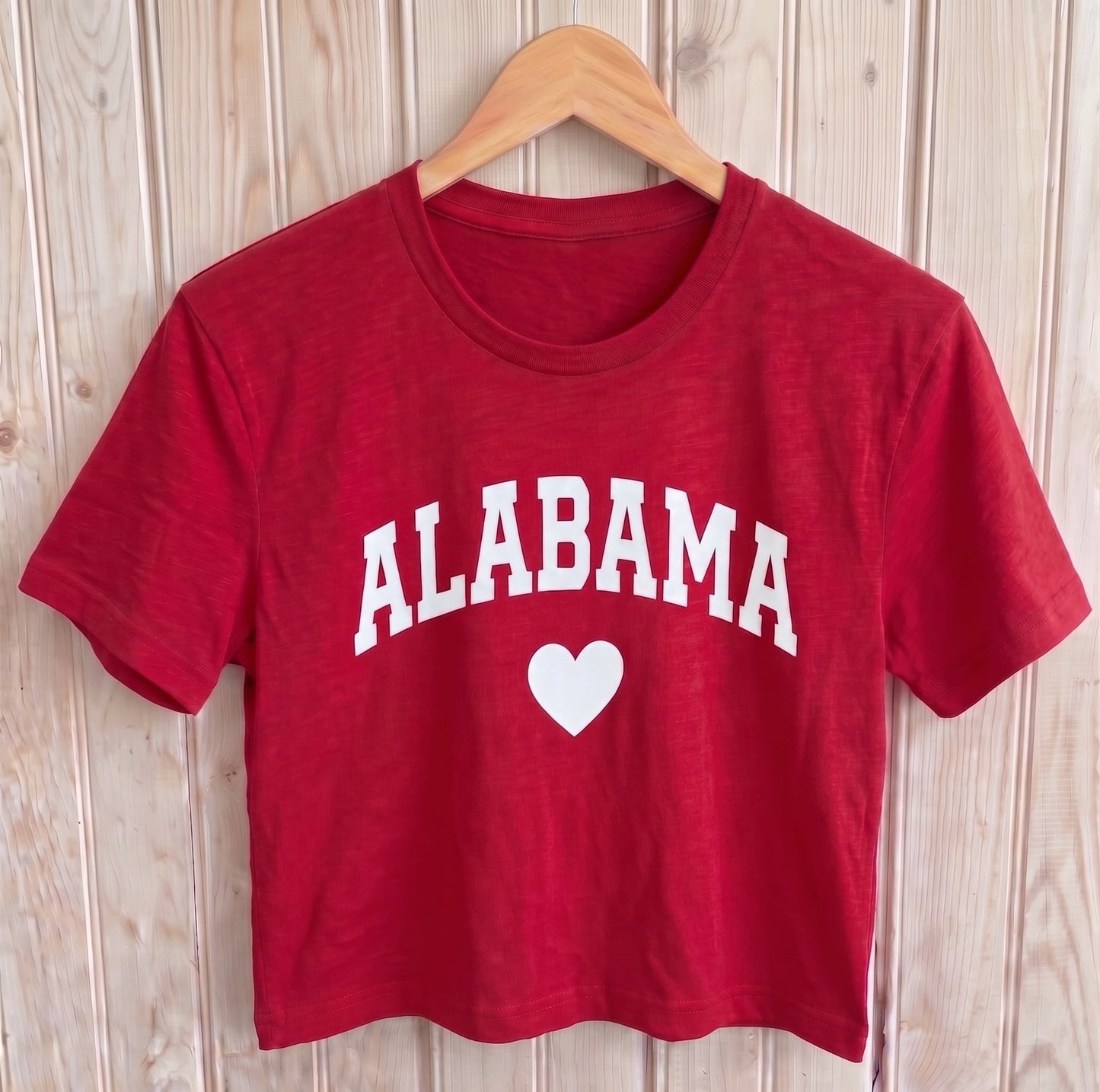 Alabama Heart Crop Top