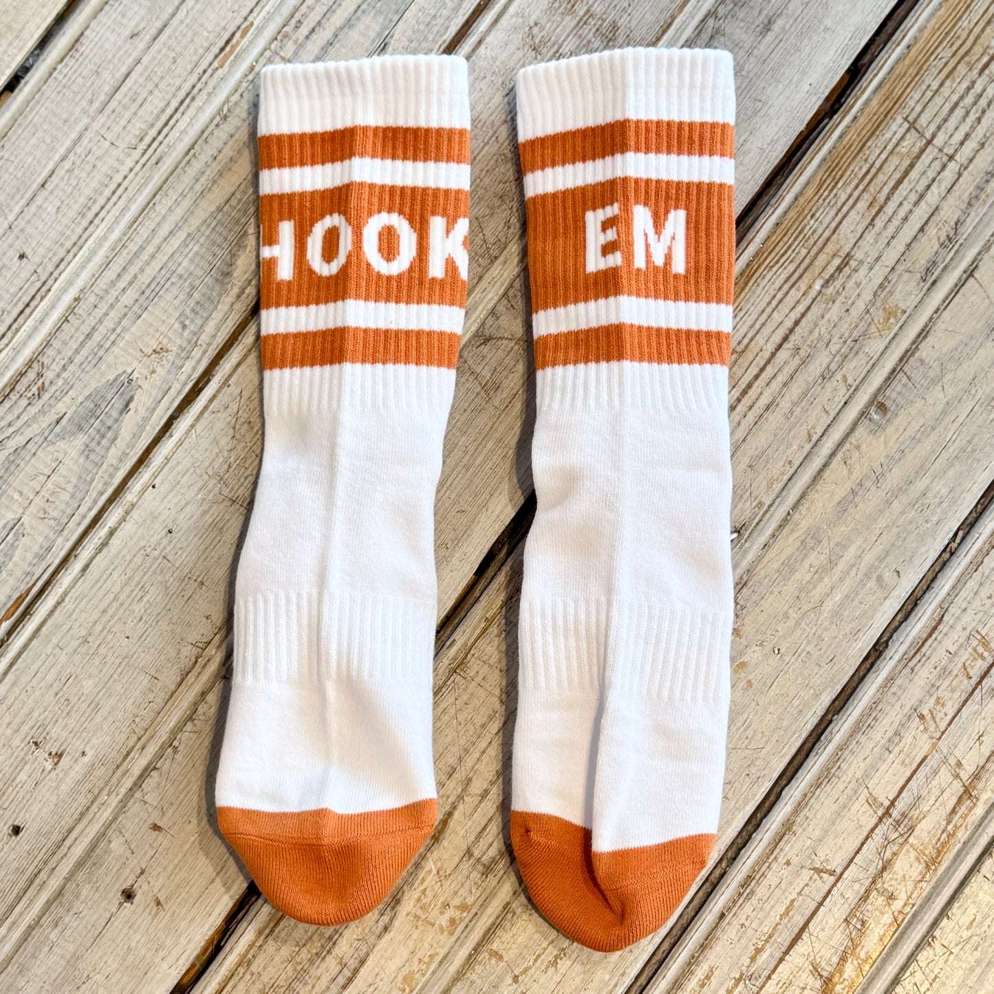 NM Hook Em Varsity Sock