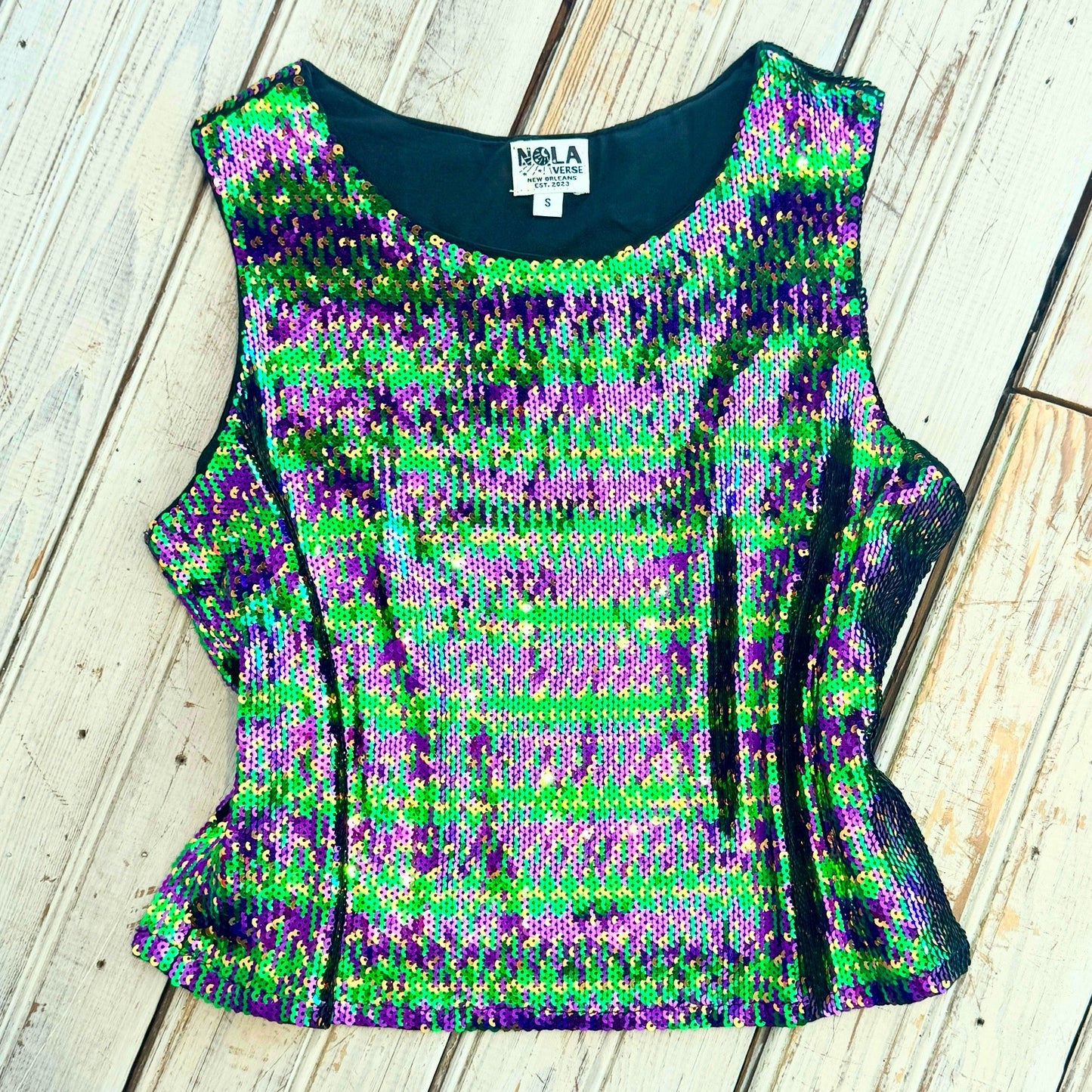 Nolaverse Mardi Sequin Tank