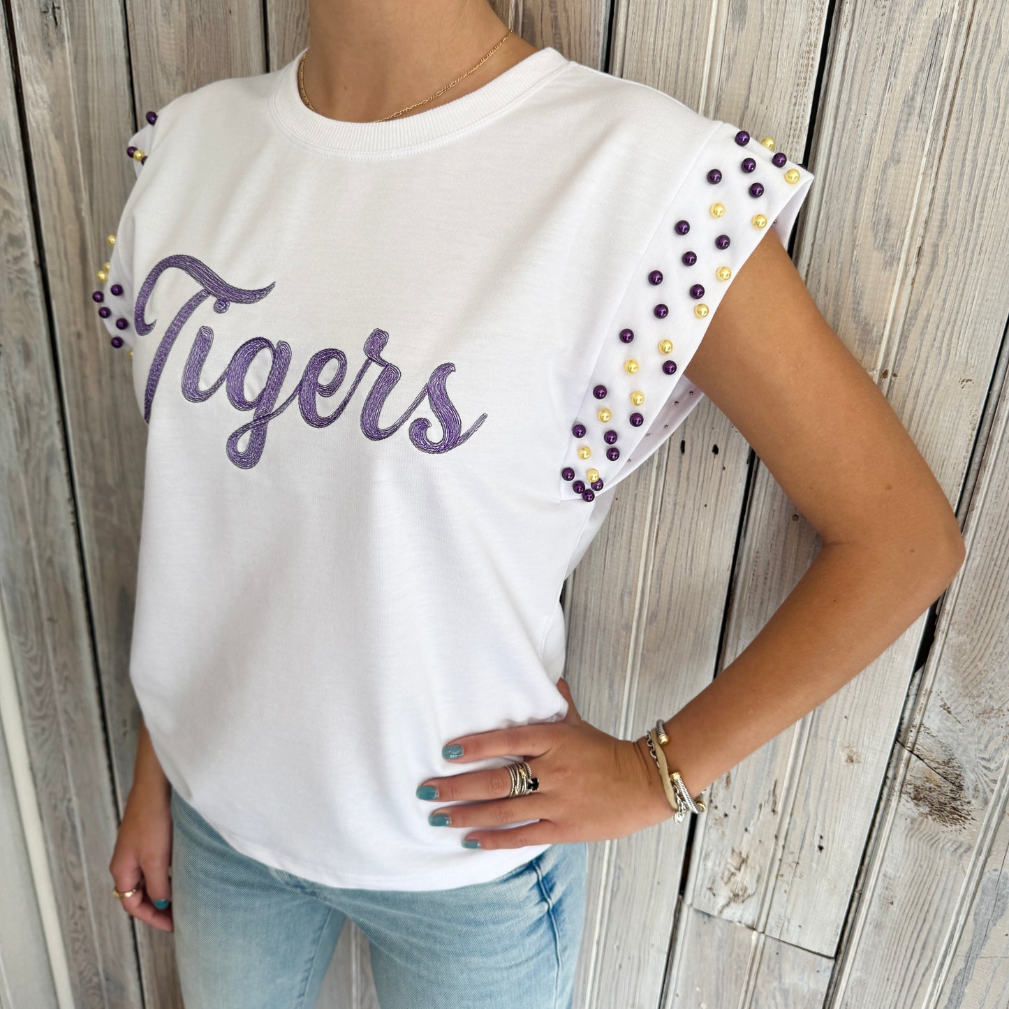 *PREORDER* Nolaverse Tigers Pearl Flutter Sleeve