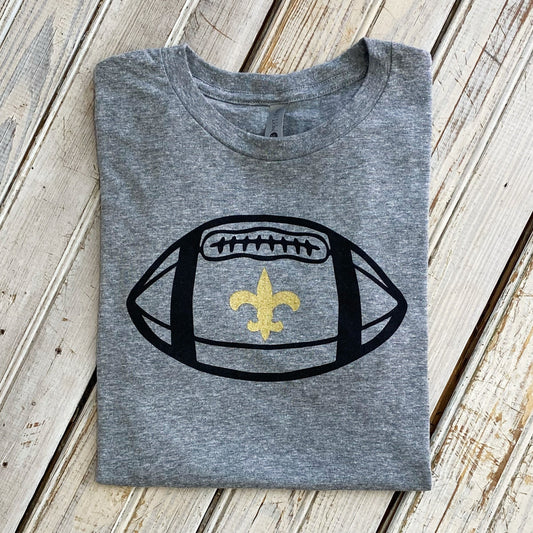 FDL Football Unisex Tee-tri grey