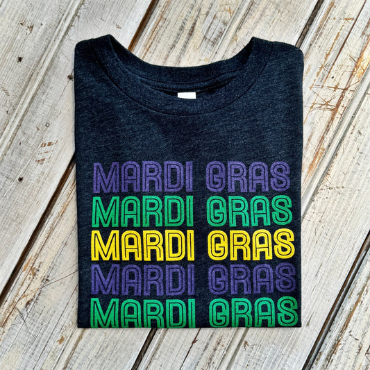 Mardi x 5 Kids T-tri black