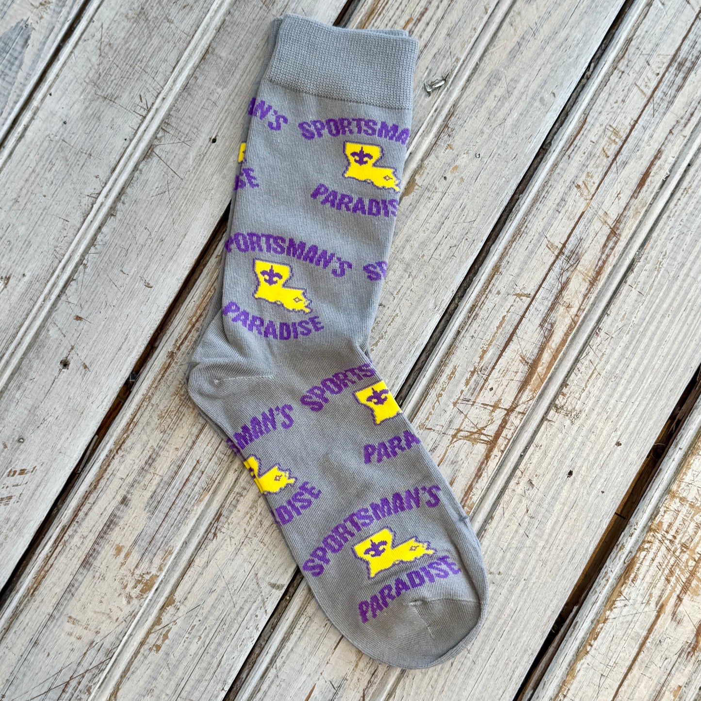 Sportsman Sock-grey/purple