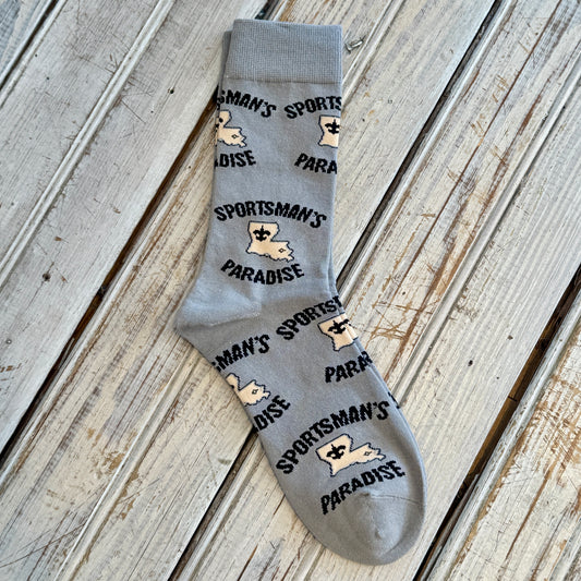 Sportsman Sock-grey/black