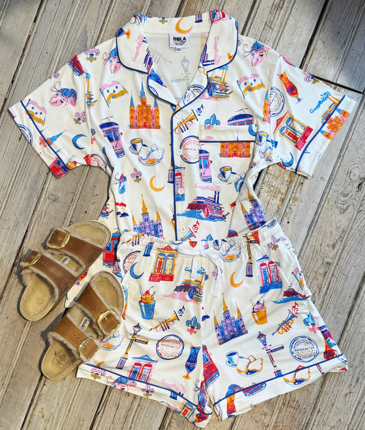 Nola Icons PJ Short Set
