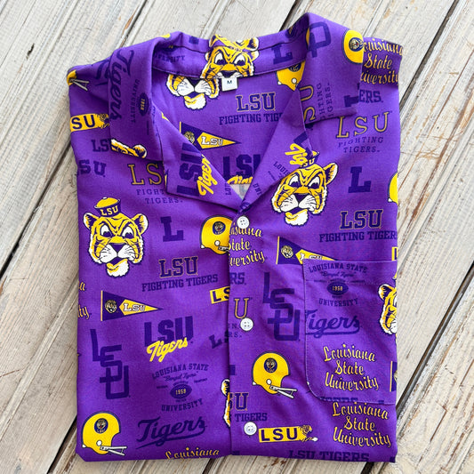 NM LSU Tigers Hawaiian Shirt