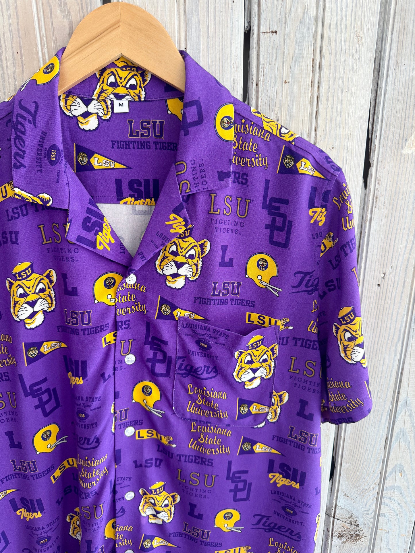 NM LSU Tigers Hawaiian Shirt