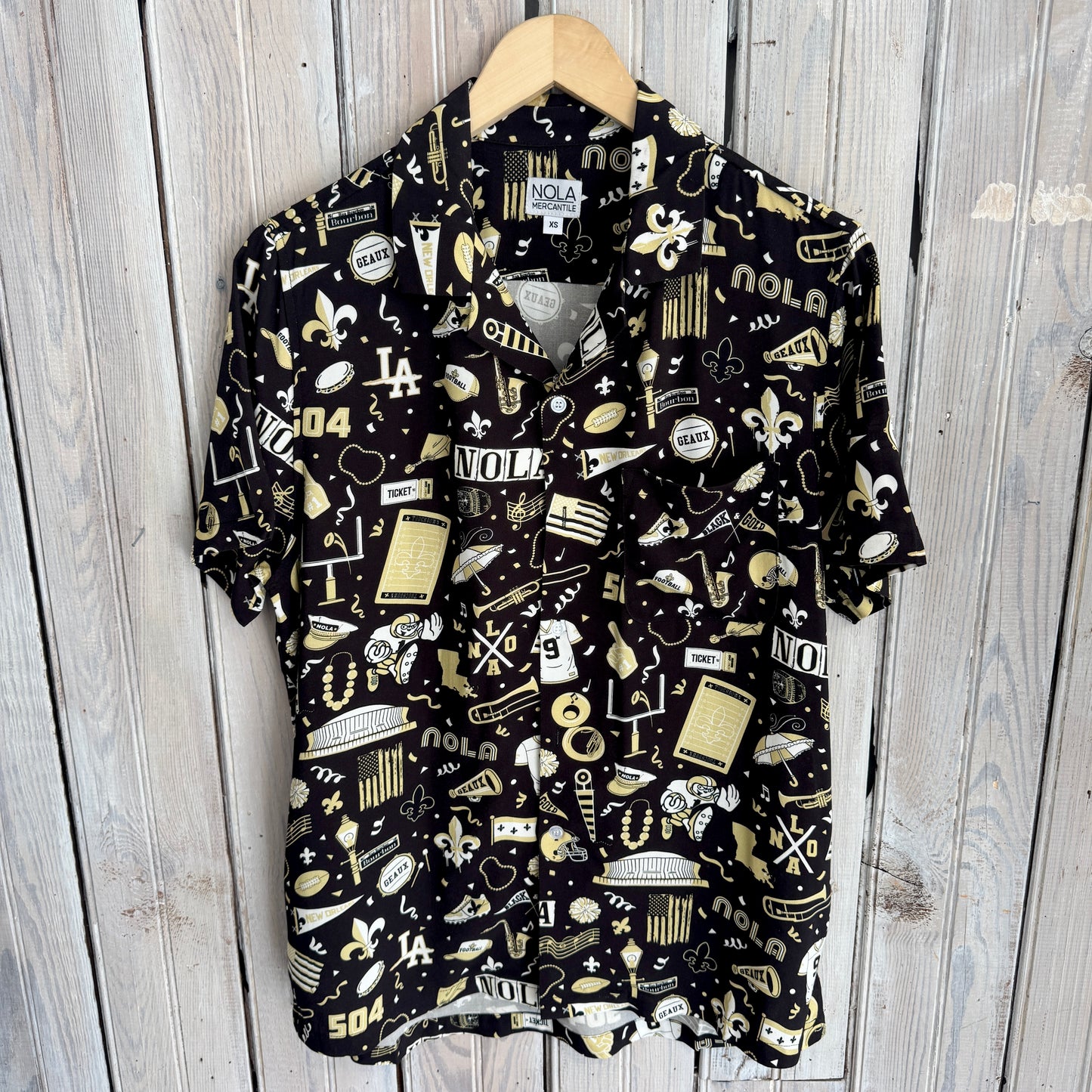 NM Saints Hawaiian Shirt