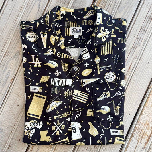 NM Saints Hawaiian Shirt