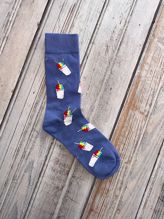 Snoball Socks-light navy