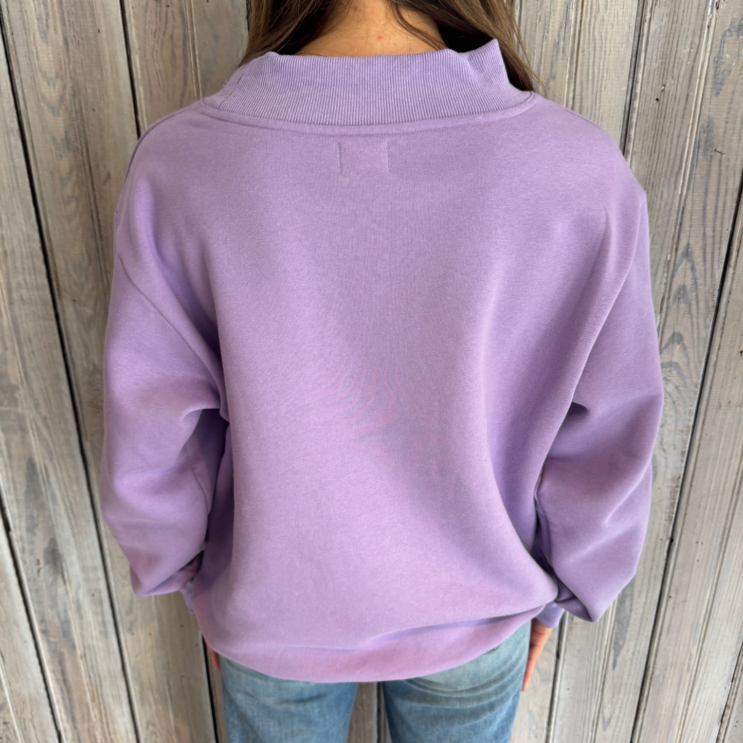 LSU TIGERS Varsity Mockneck Sweatshirt