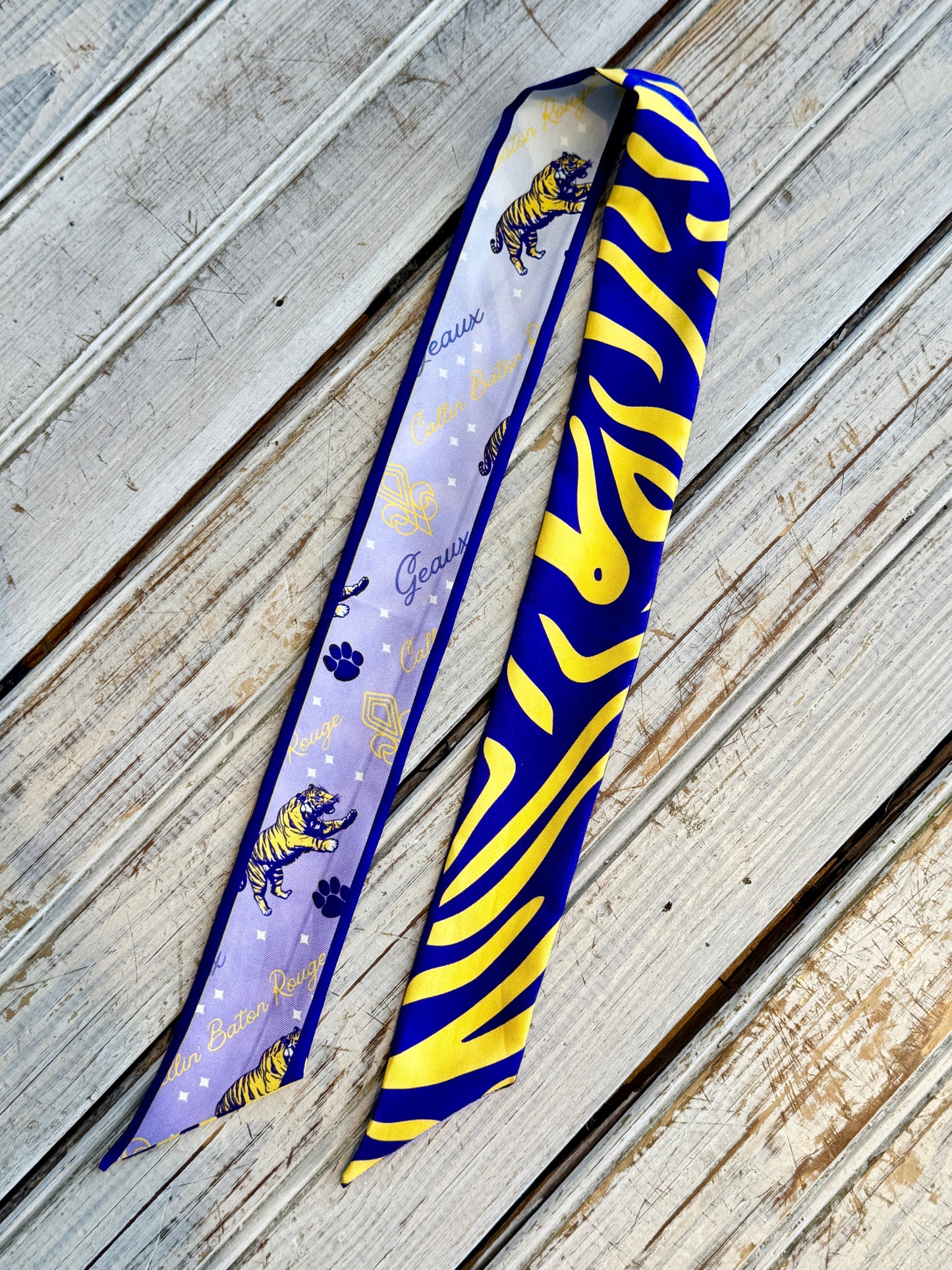 NM Geaux Silk Twilly