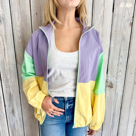 NM Mardi Pastel Windbreaker