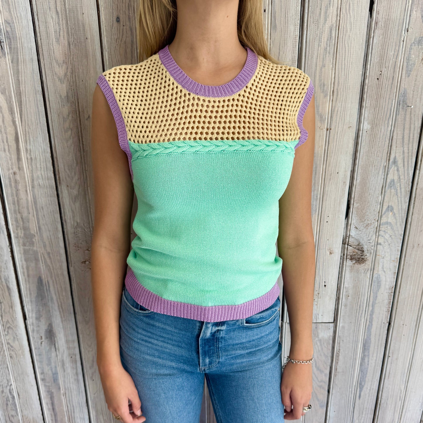 Braided Crochet Top- mardi