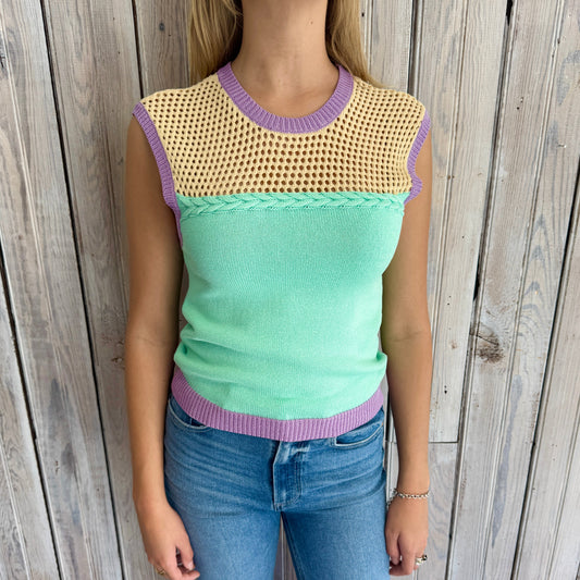 Braided Crochet Top- mardi