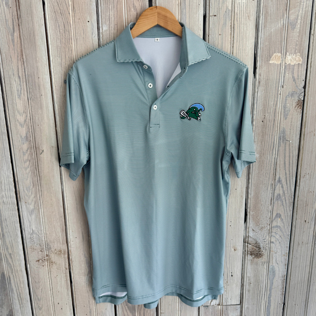 NM x Tulane Embroidered Angry Wave Polo