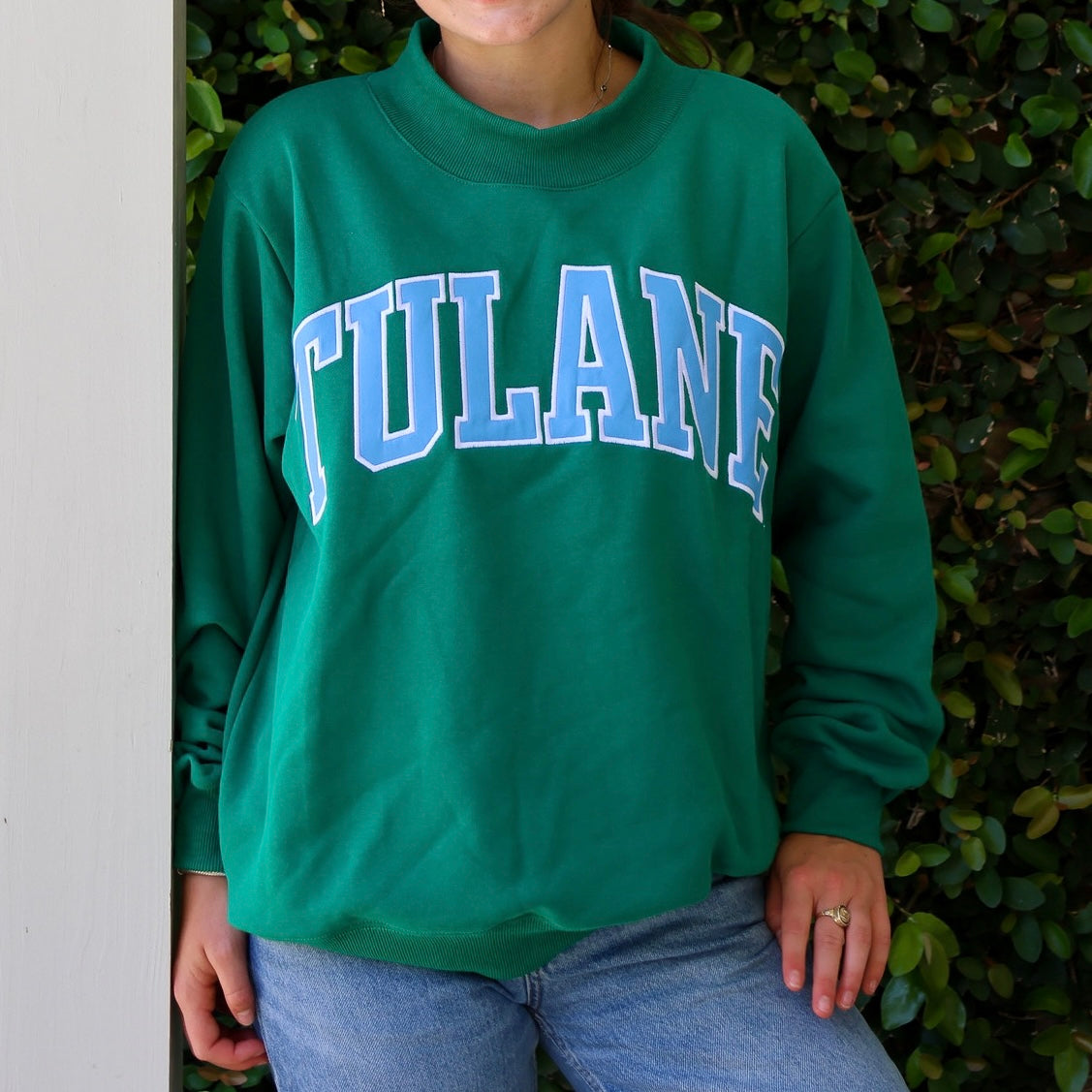 TULANE Varsity Mockneck Sweatshirt