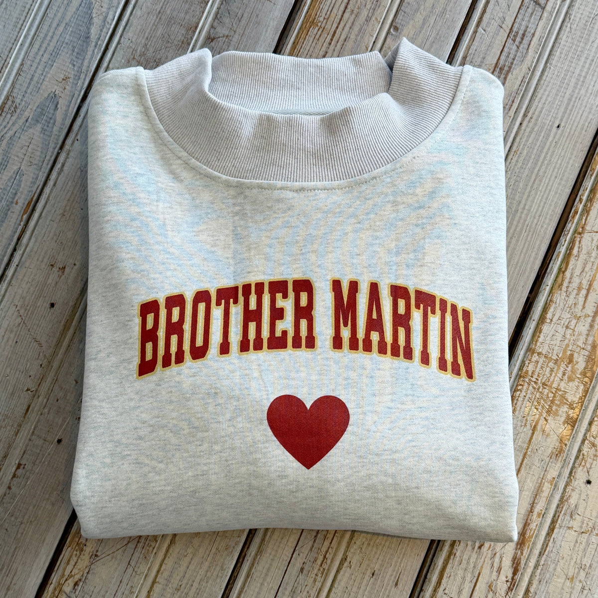 Brother Martin Mockneck Sweatshirt