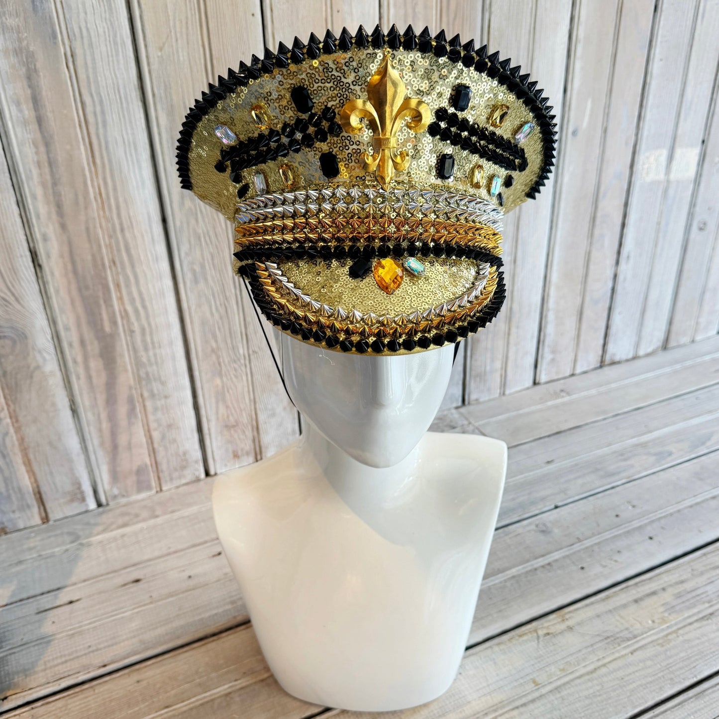 Nolaverse Black & Gold Conductor Hat