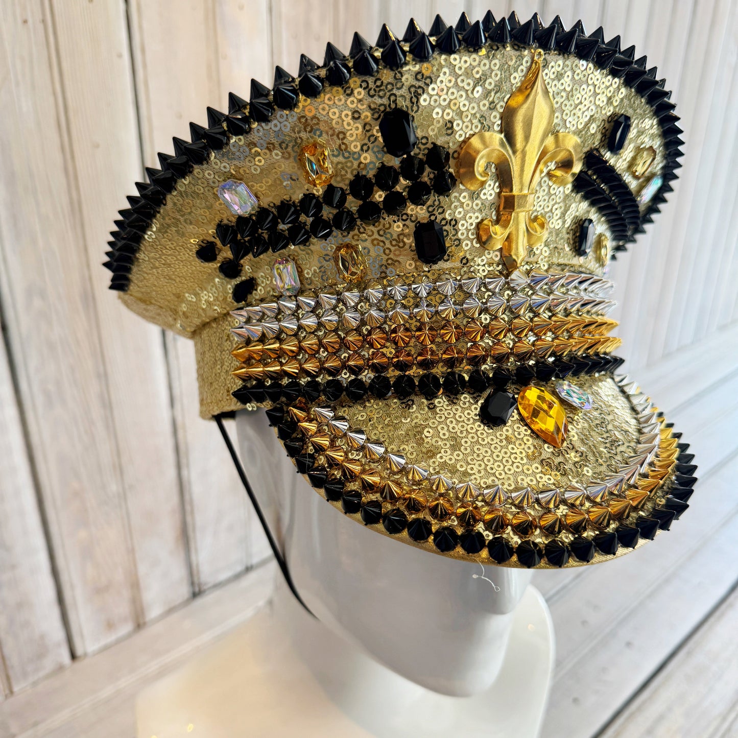 Nolaverse Black & Gold Conductor Hat