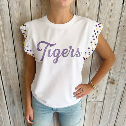 *PREORDER* Nolaverse Tigers Pearl Flutter Sleeve