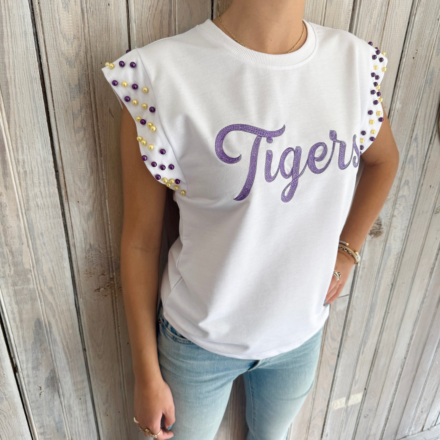 *PREORDER* Nolaverse Tigers Pearl Flutter Sleeve
