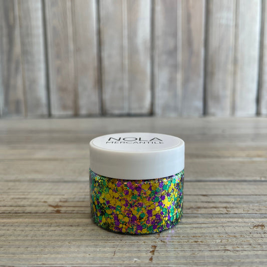 Mardi Gras Gel Glitter