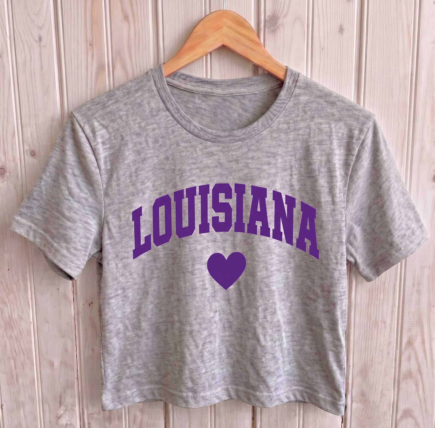 Louisiana Heart Crop Top