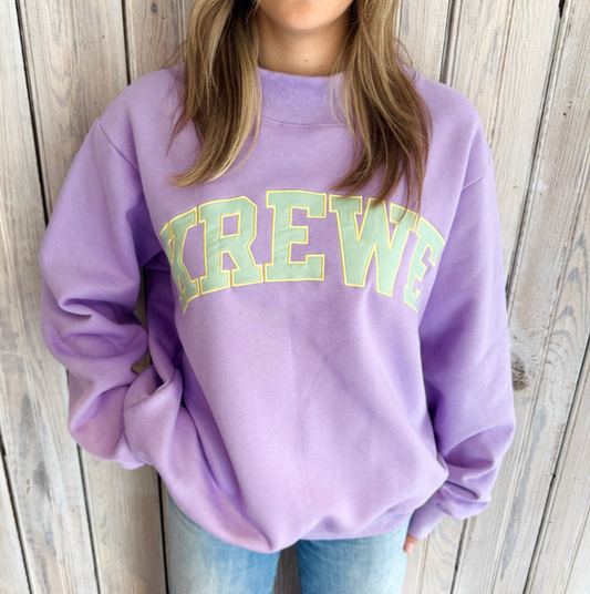 KREWE Varsity Mockneck Sweatshirt