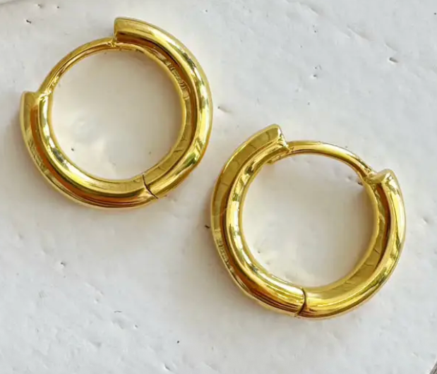 Small Classic Gold Hoop