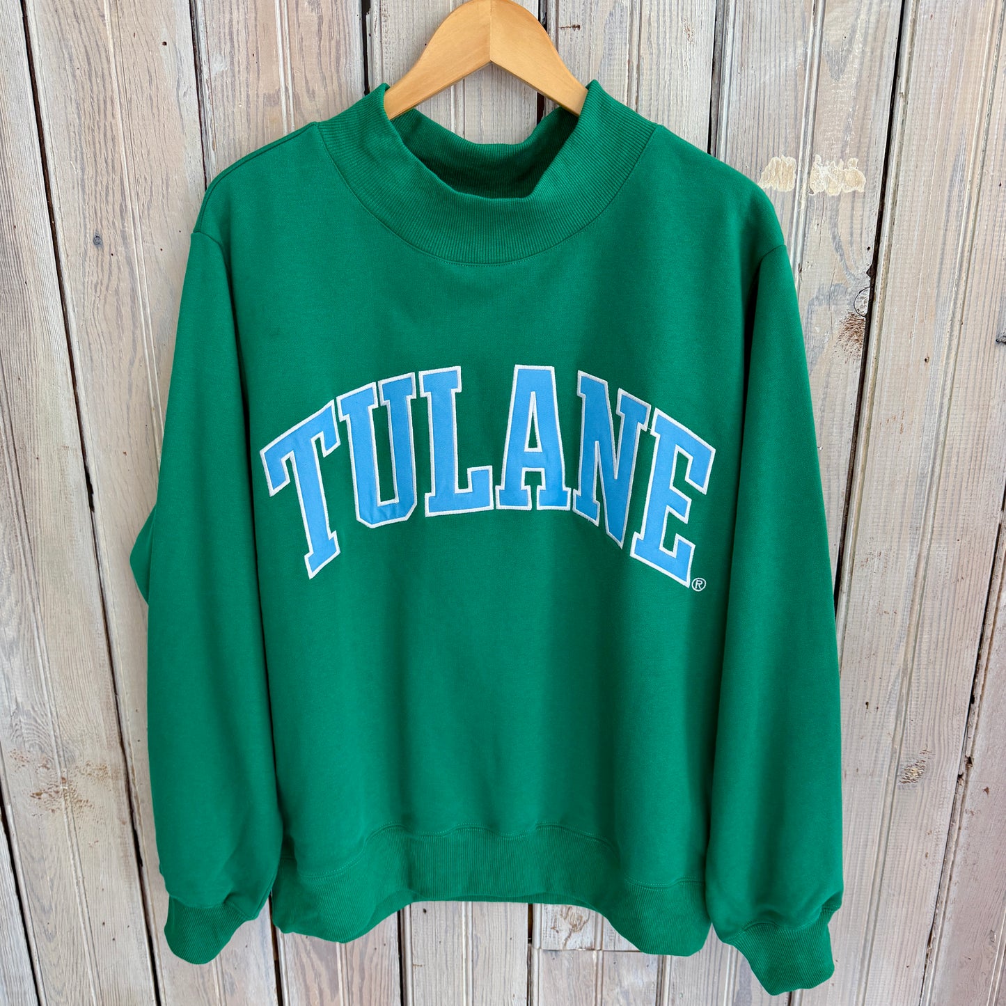 TULANE Varsity Mockneck Sweatshirt